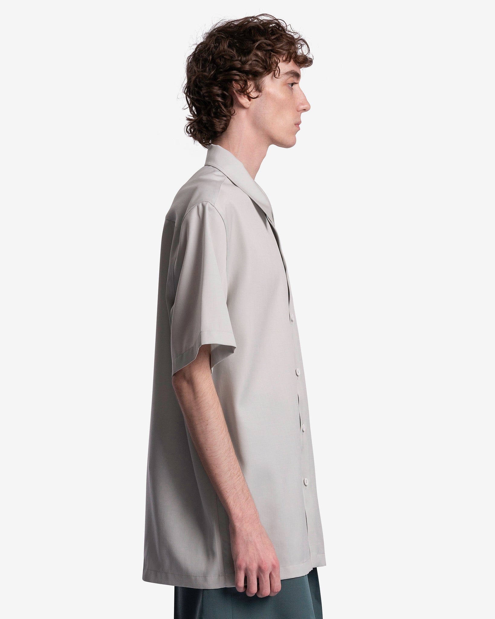 Jil Sander Men's Shirts Shirt EMB in Sea Foam
