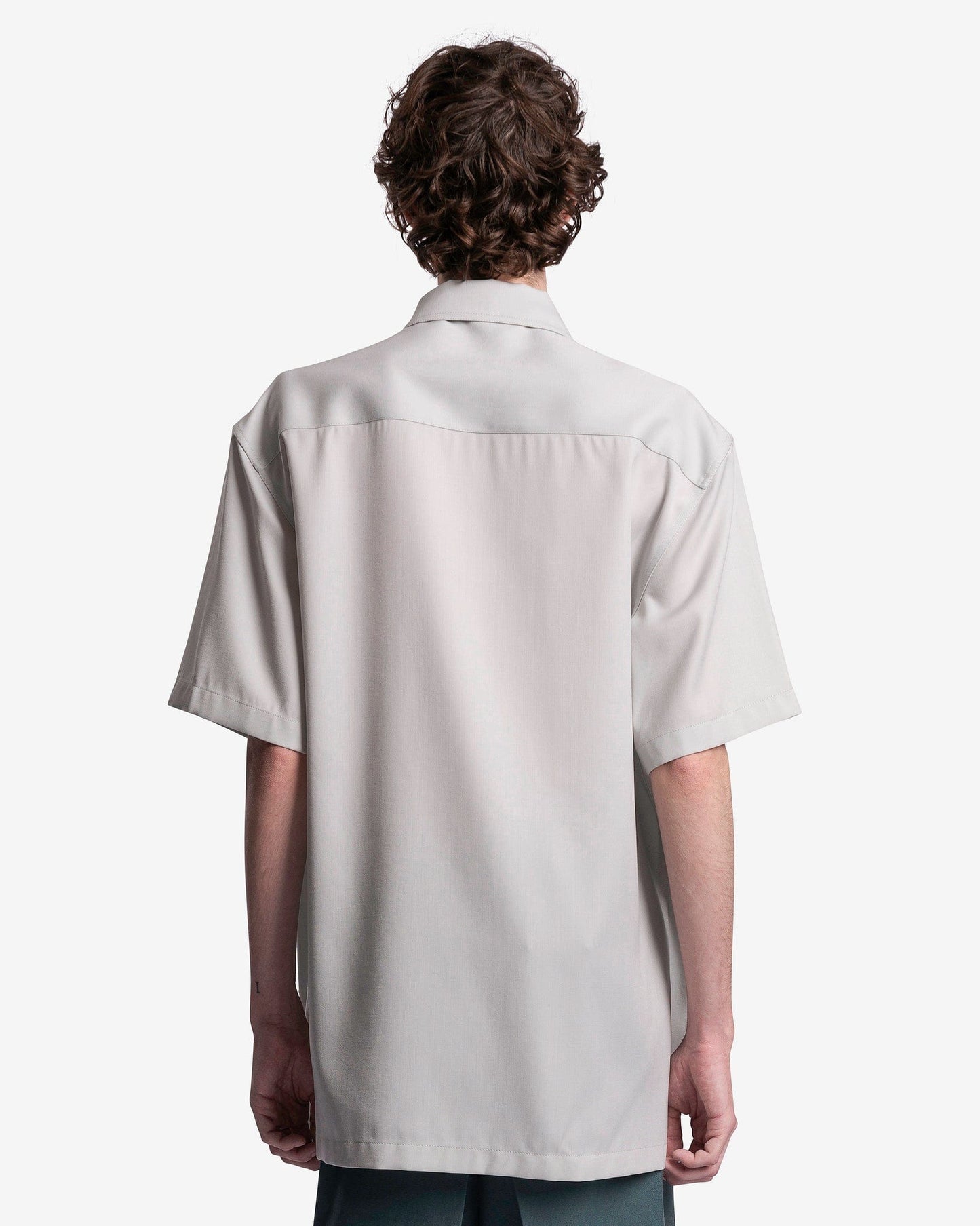 Jil Sander Men's Shirts Shirt EMB in Sea Foam