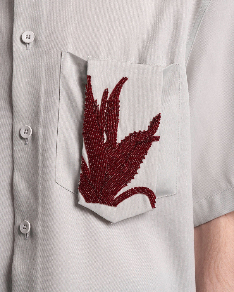 Jil Sander Men's Shirts Shirt EMB in Sea Foam