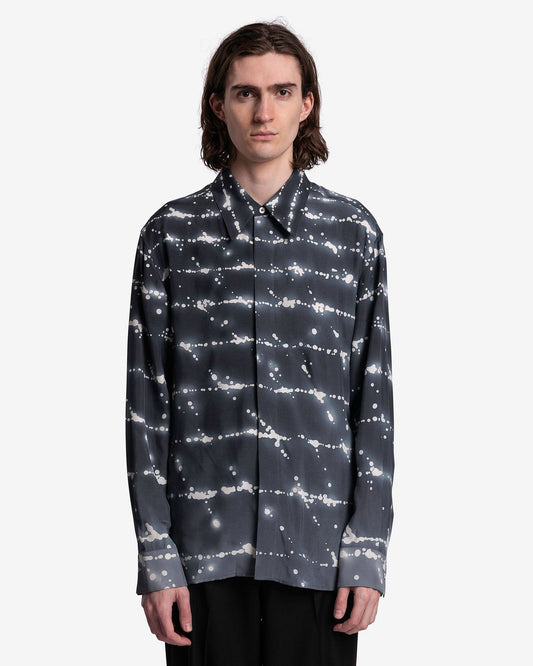 Jil Sander Men's Shirts Shirt in Salt/Pepper