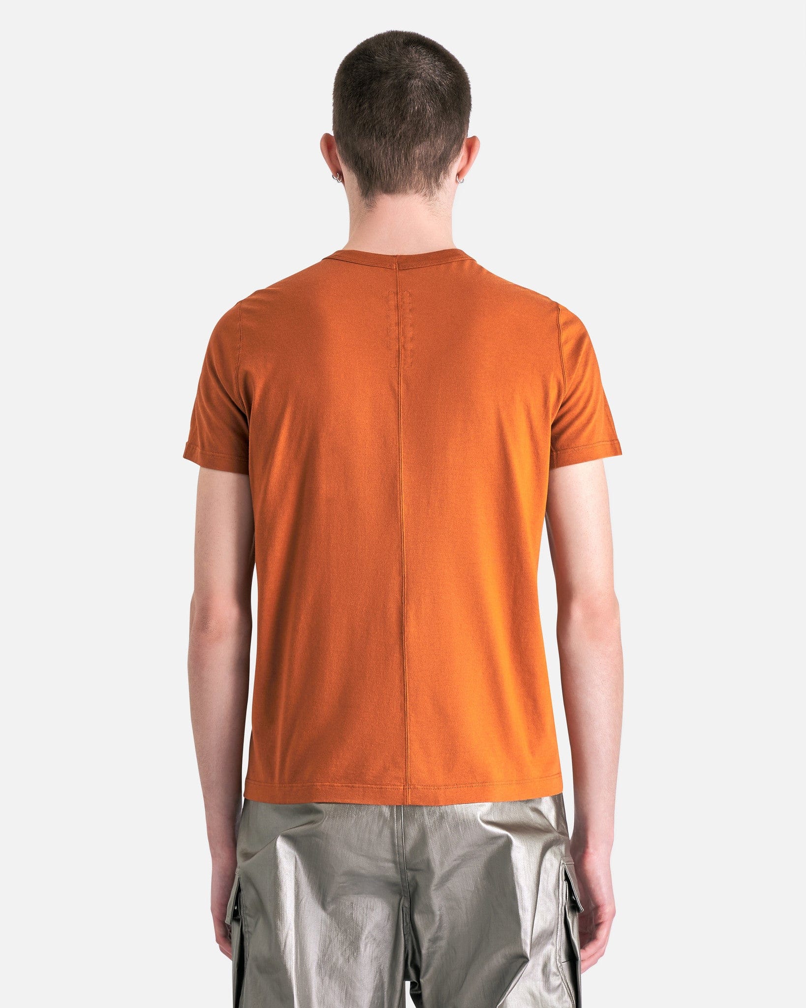 Rick Owens Men's T-Shirts Short Level T-Shirt in Clay