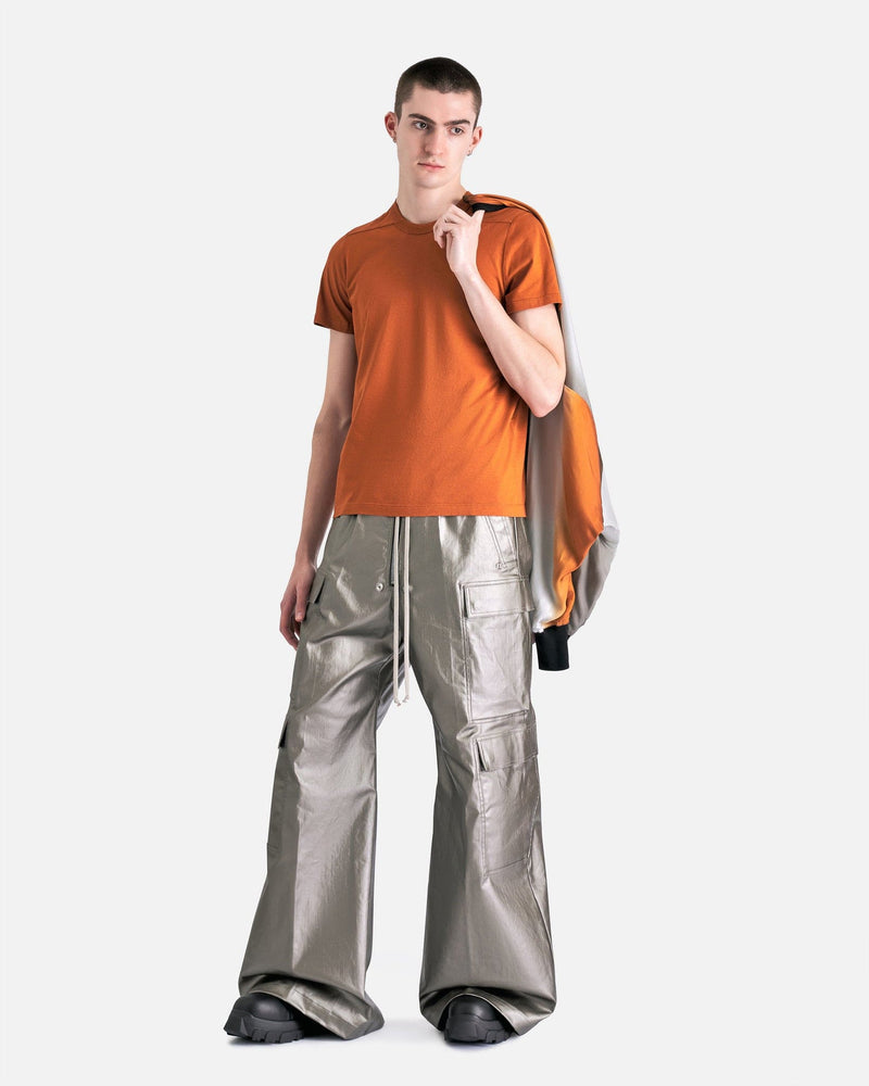 Rick Owens Men's T-Shirts Short Level T-Shirt in Clay