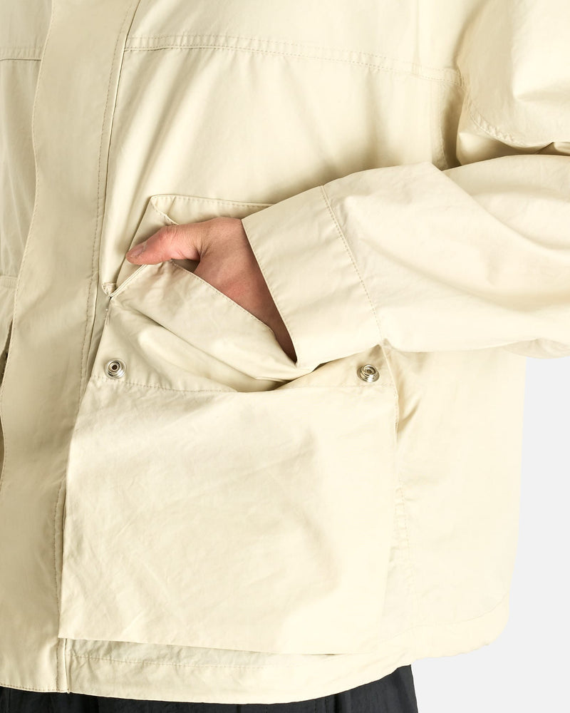 Lemaire Men's Coats Short Rain Parka in Soja