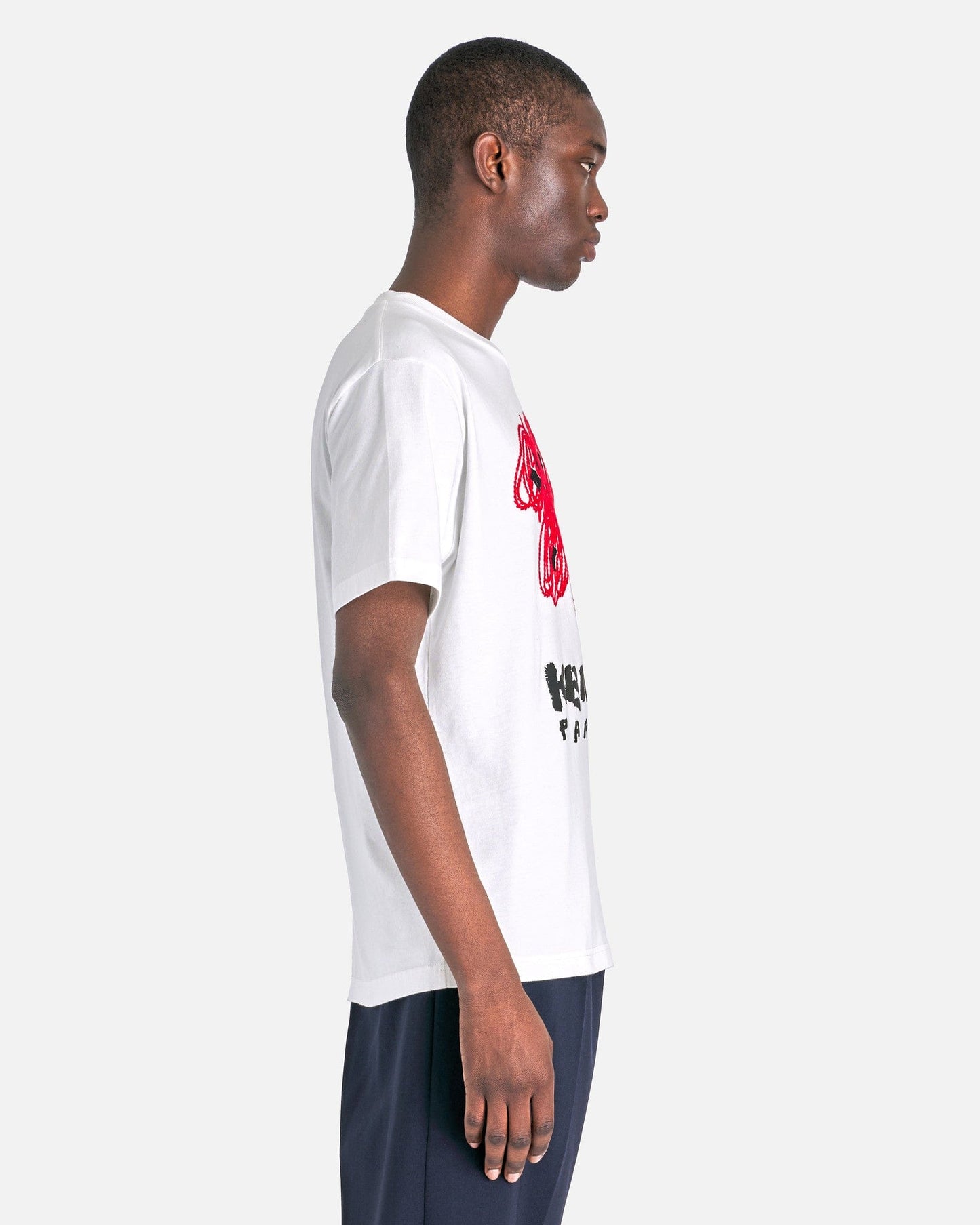 KENZO Men's T-Shirts Short Sleeve T-Shirt in Off White