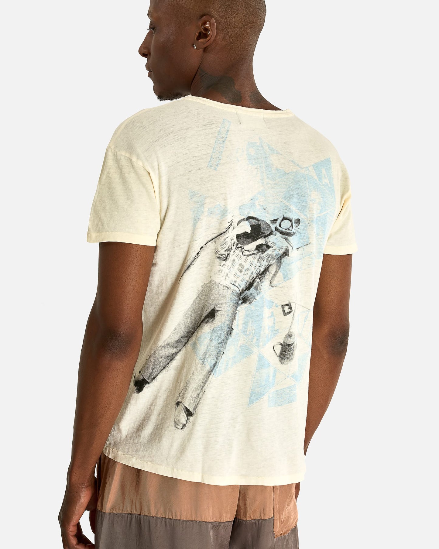 Enfants Riches Deprimes Men's T-shirts Show Me Kansas T-Shirt in Dirty White