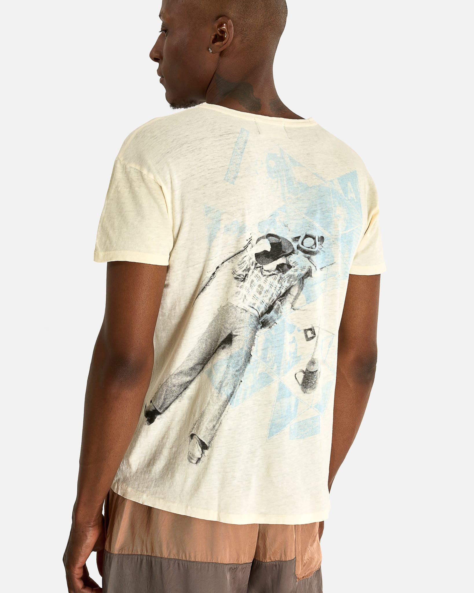 Enfants Riches Deprimes Men's T-shirts Show Me Kansas T-Shirt in Dirty White
