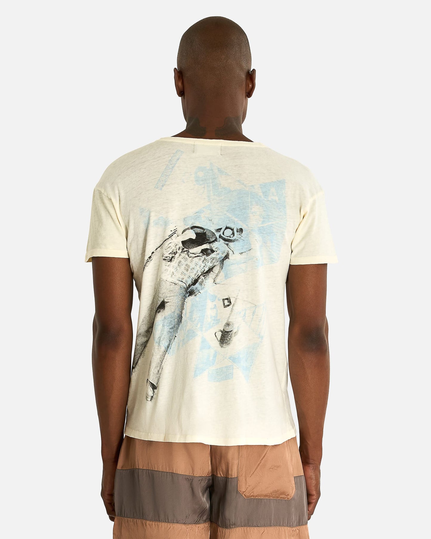 Enfants Riches Deprimes Men's T-shirts Show Me Kansas T-Shirt in Dirty White