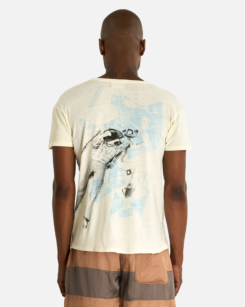 Enfants Riches Deprimes Men's T-shirts Show Me Kansas T-Shirt in Dirty White