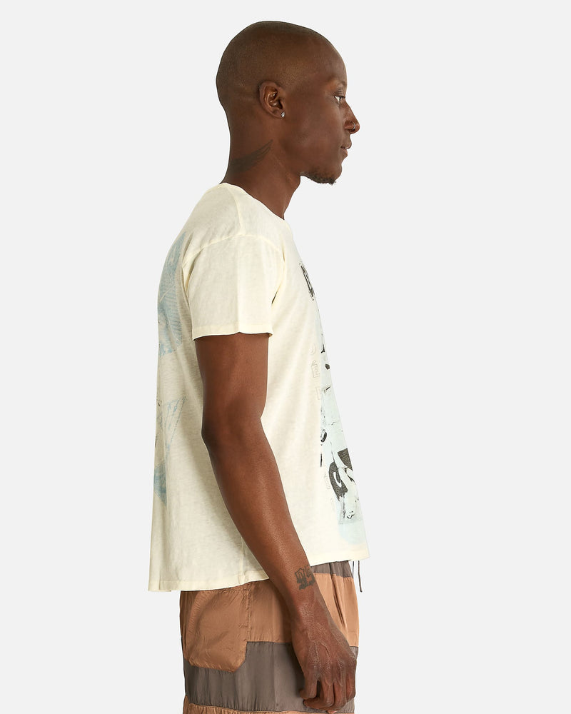 Enfants Riches Deprimes Men's T-shirts Show Me Kansas T-Shirt in Dirty White