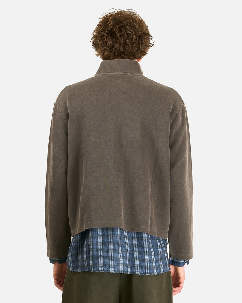 Shrunken Fullzip in Graphite – SVRN