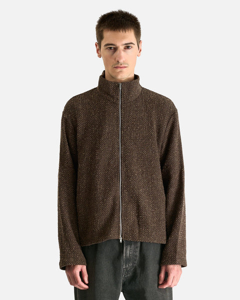 shrunken-fullzip-polo-in-brown