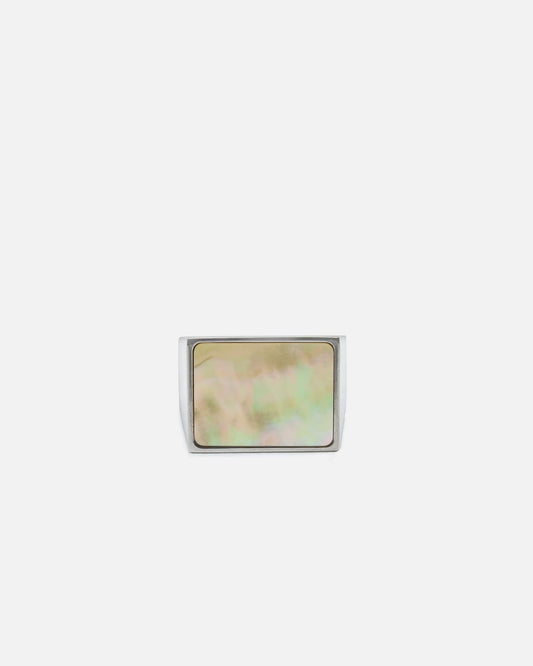 Dries Van Noten Jewelry M Signet Ring in Ivory