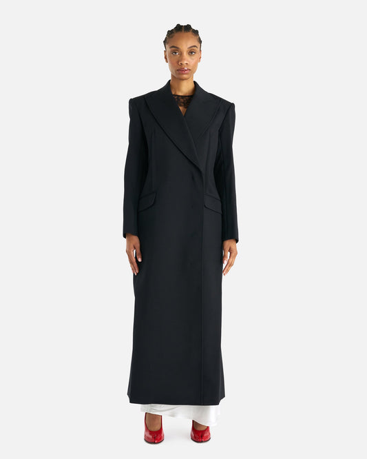 Simkhai Women Jackets Silvia Tailored Coat in Black