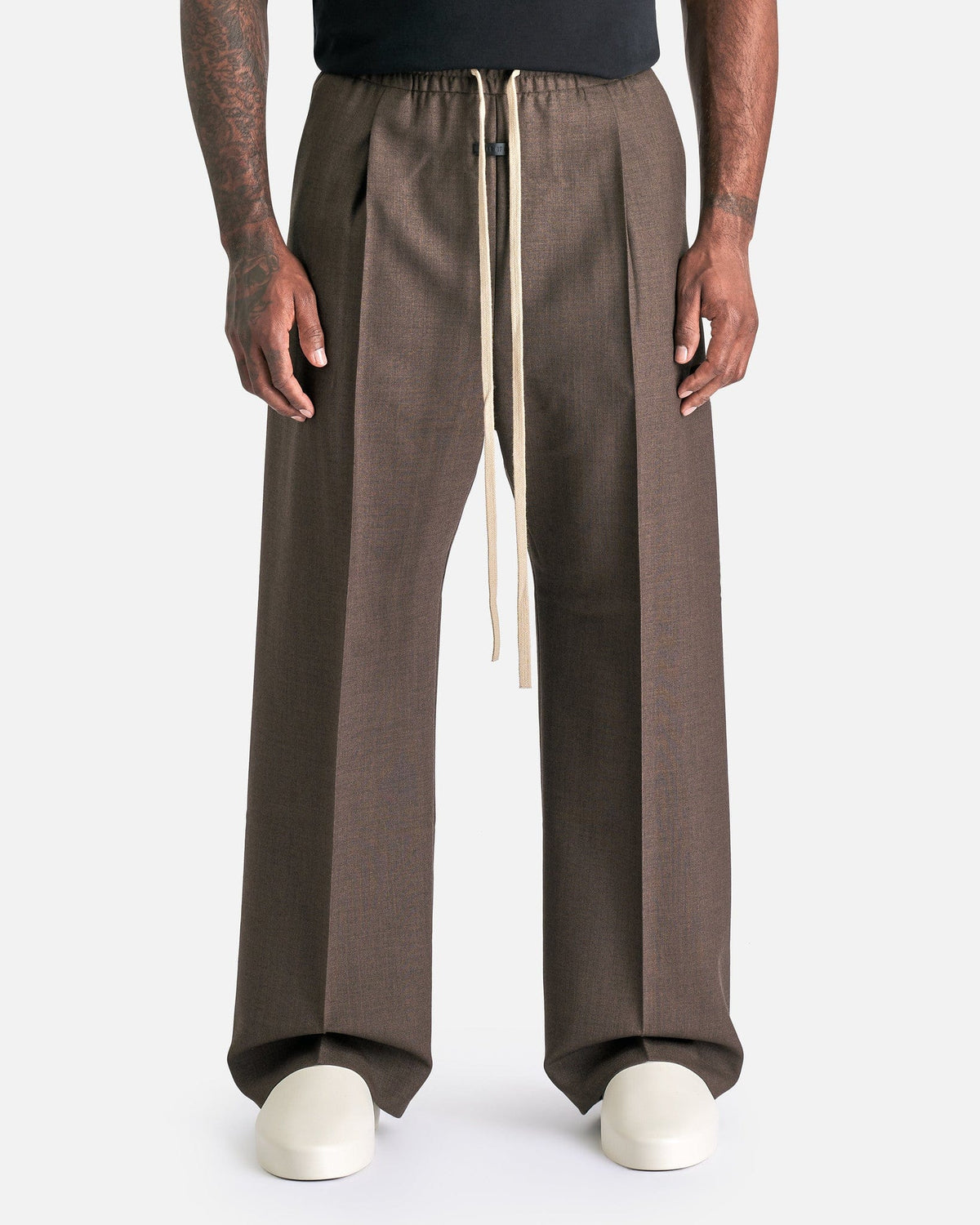 FEAROFGODZEGNA SINGLE PLEAT TROUSERS Shadow Stripe Classic Trouser 