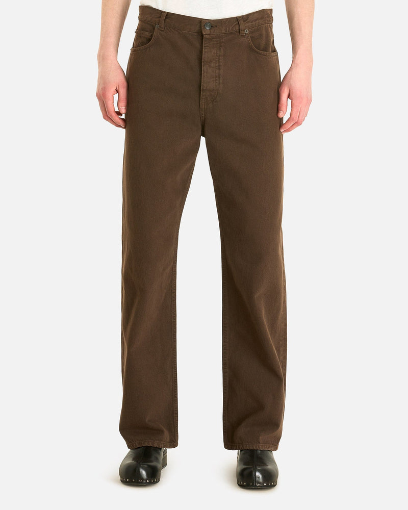 The Row Men's Jeans Siouxie Jean in Brown/Grey