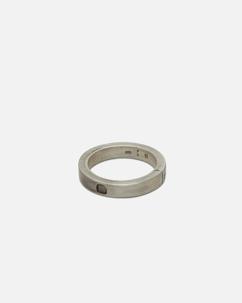 Parts of Four Jewelry Sistema Ring in 0.1 CT / Diamond Slab / 4mm / MA, DIA