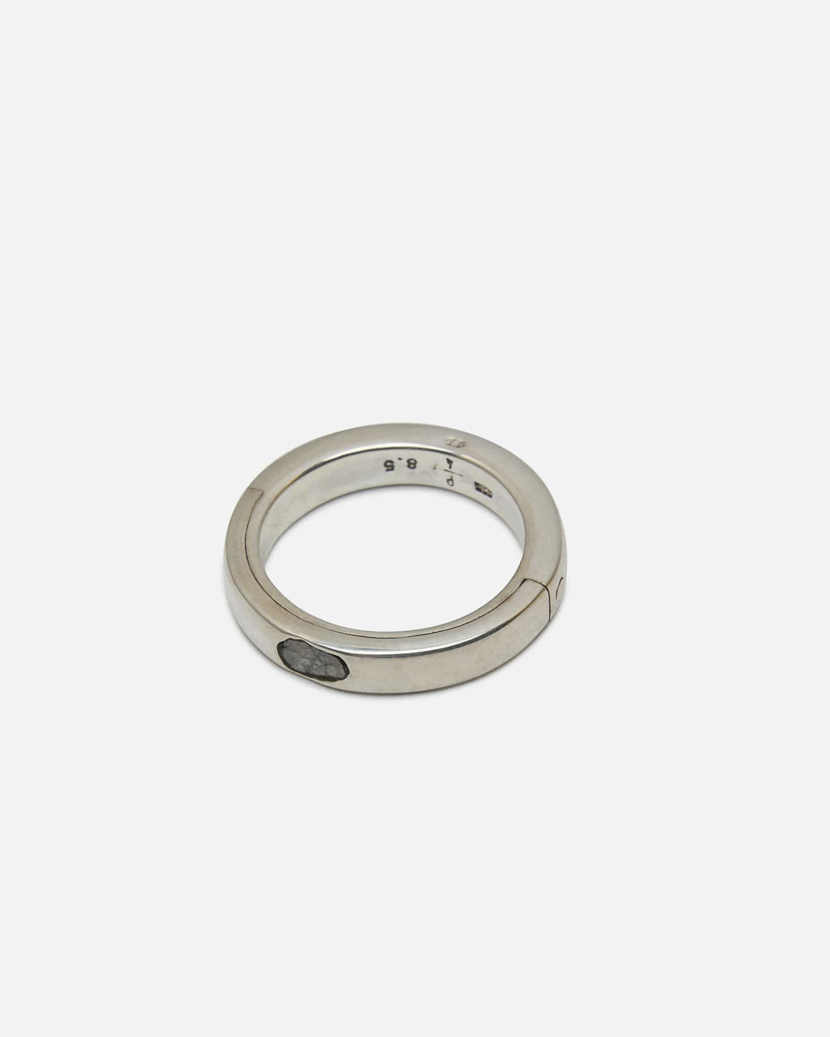Parts of Four Jewelry 8.5 Sistema Ring in 0.1 CT / Diamond Slab / 4mm / PA, DIA