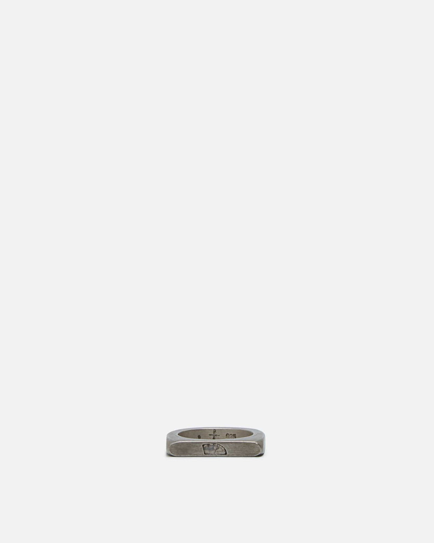 Parts of Four Jewelry 9 Sistema Ring in 0.1 CT / Diamond Slab / Oval / 4mm / DA, DIA