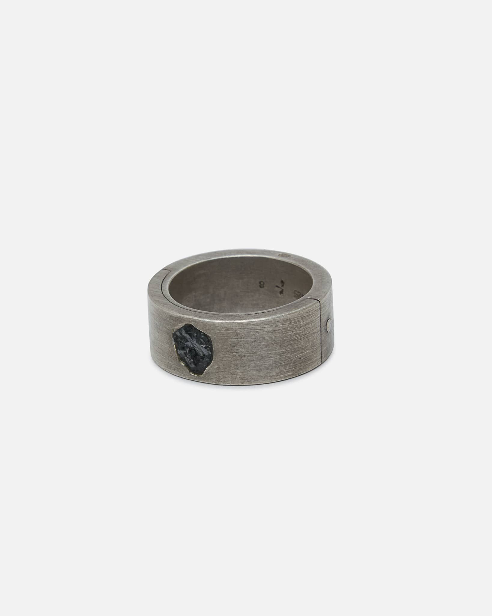 Parts of Four Jewelry Sistema Ring in 0.2 CT / Black Diamond Fragment / 9mm / DA, KFRDIA