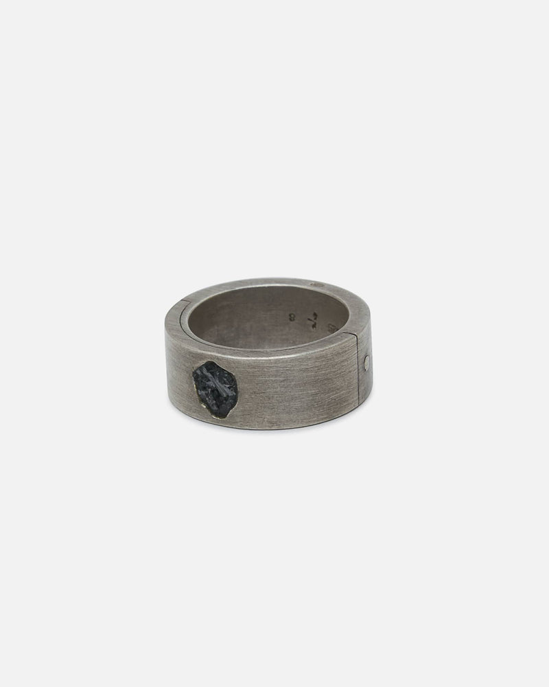 Parts of Four Jewelry Sistema Ring in 0.2 CT / Black Diamond Fragment / 9mm / DA, KFRDIA
