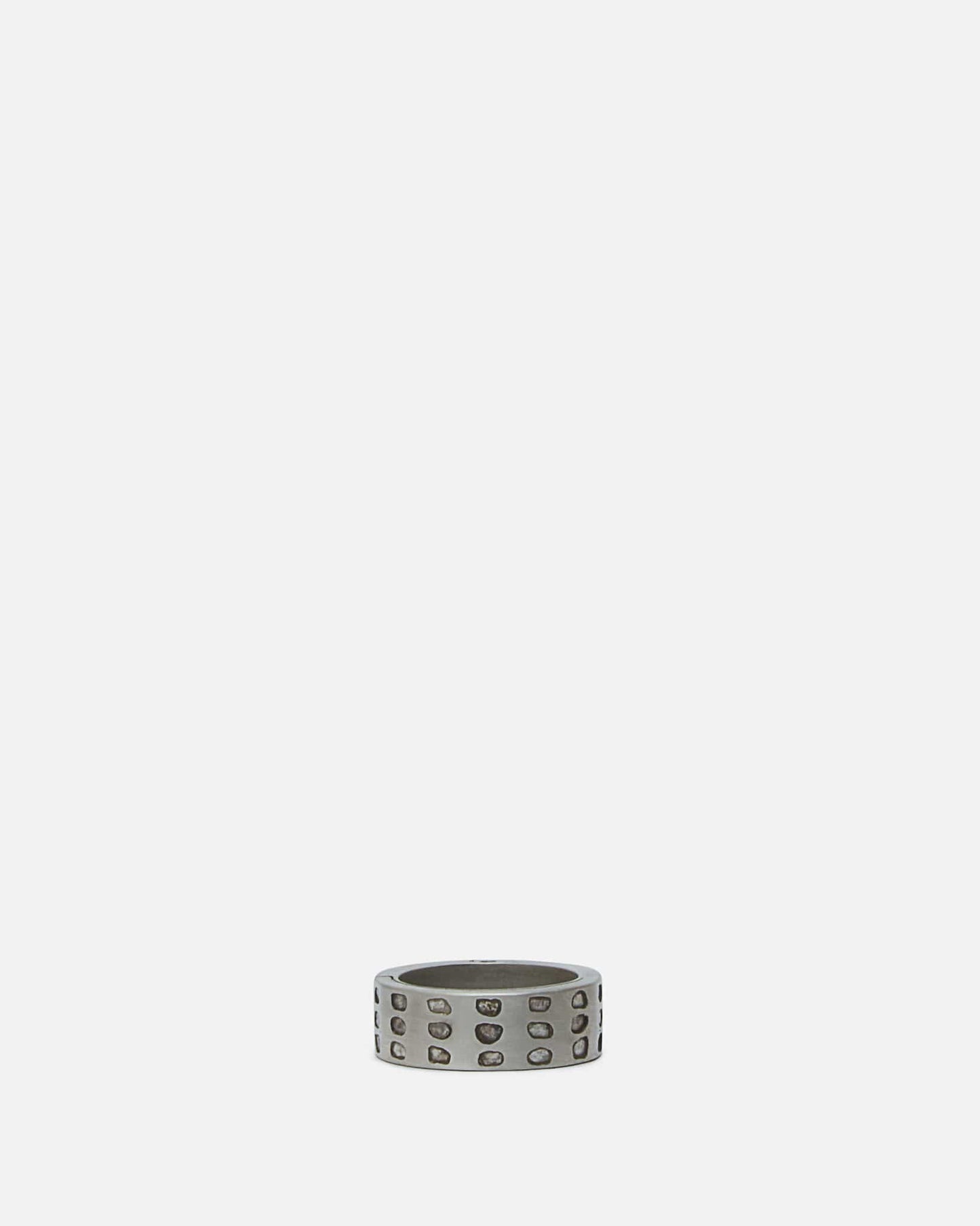 Parts of Four Jewelry 10.5 Sistema Ring in Linear Mega Pavé / 9mm / DA, DIA