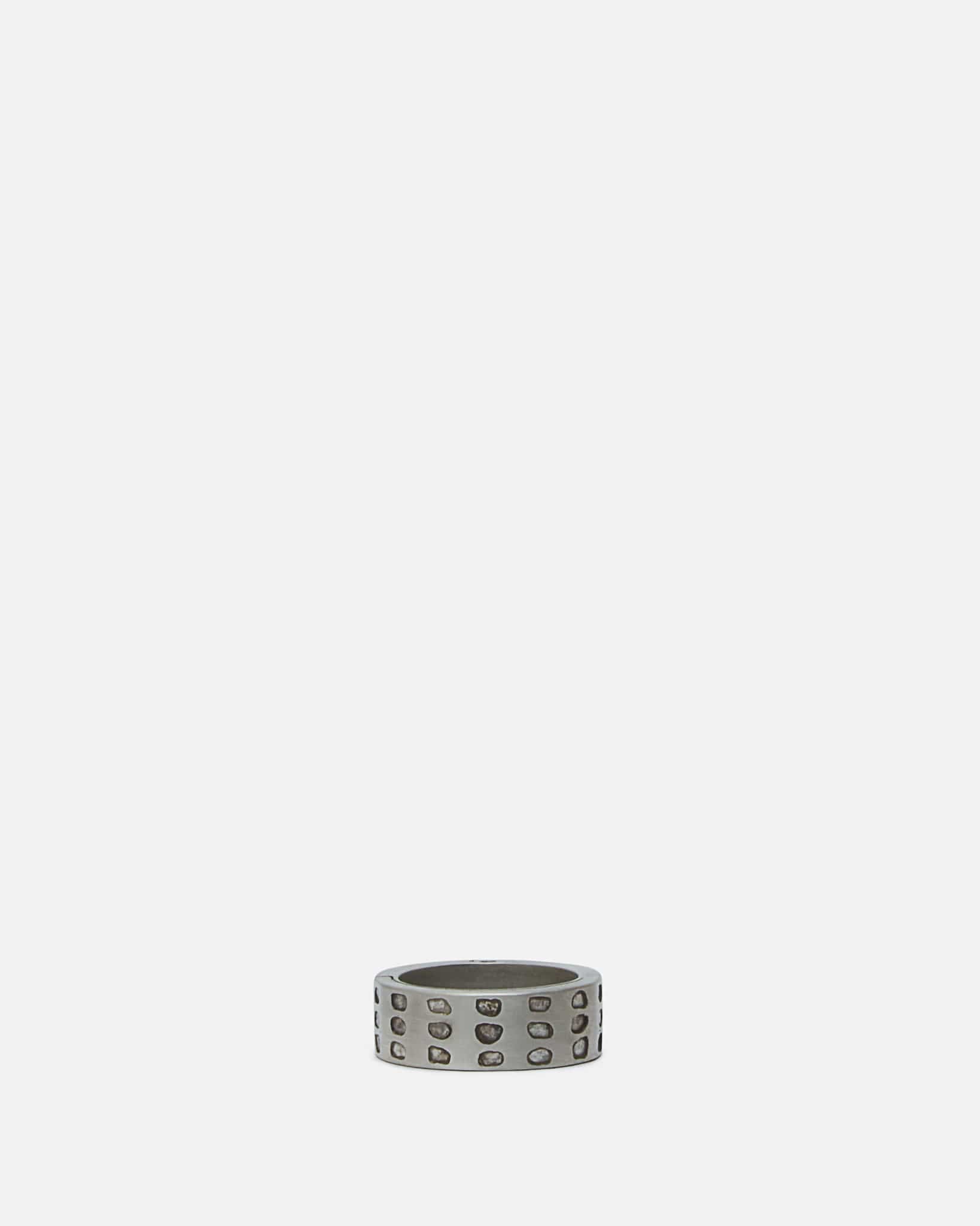 Parts of Four Jewelry 10.5 Sistema Ring in Linear Mega Pavé / 9mm / DA, DIA