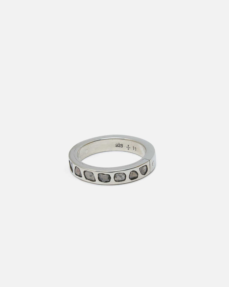 Parts of Four Jewelry 11 Sistema Ring in Mega Pavé / 4mm / PA, DIA