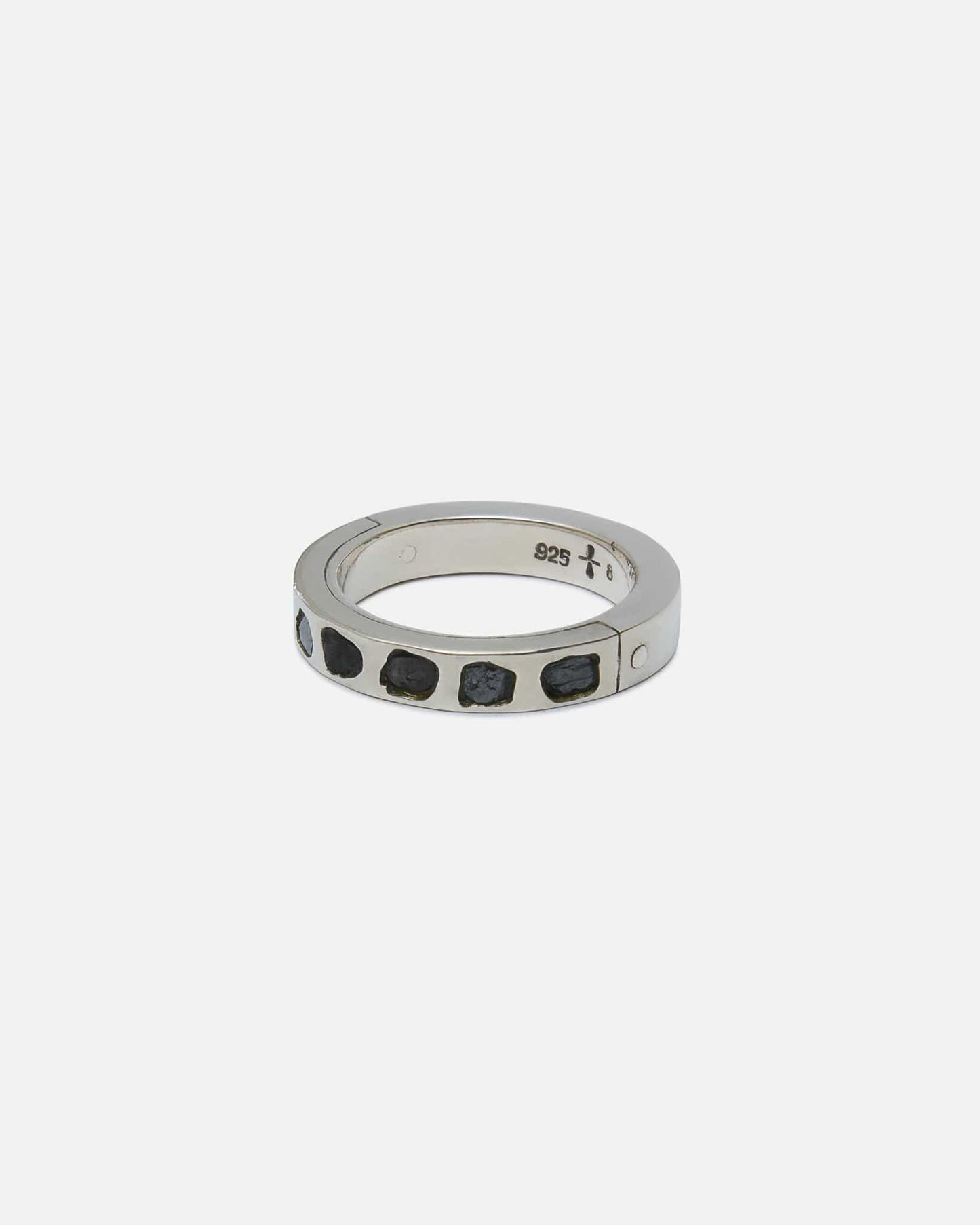 Parts of Four Jewelry 8 Sistema Ring in Mega Pavé / 4mm / PA, KFRDIA