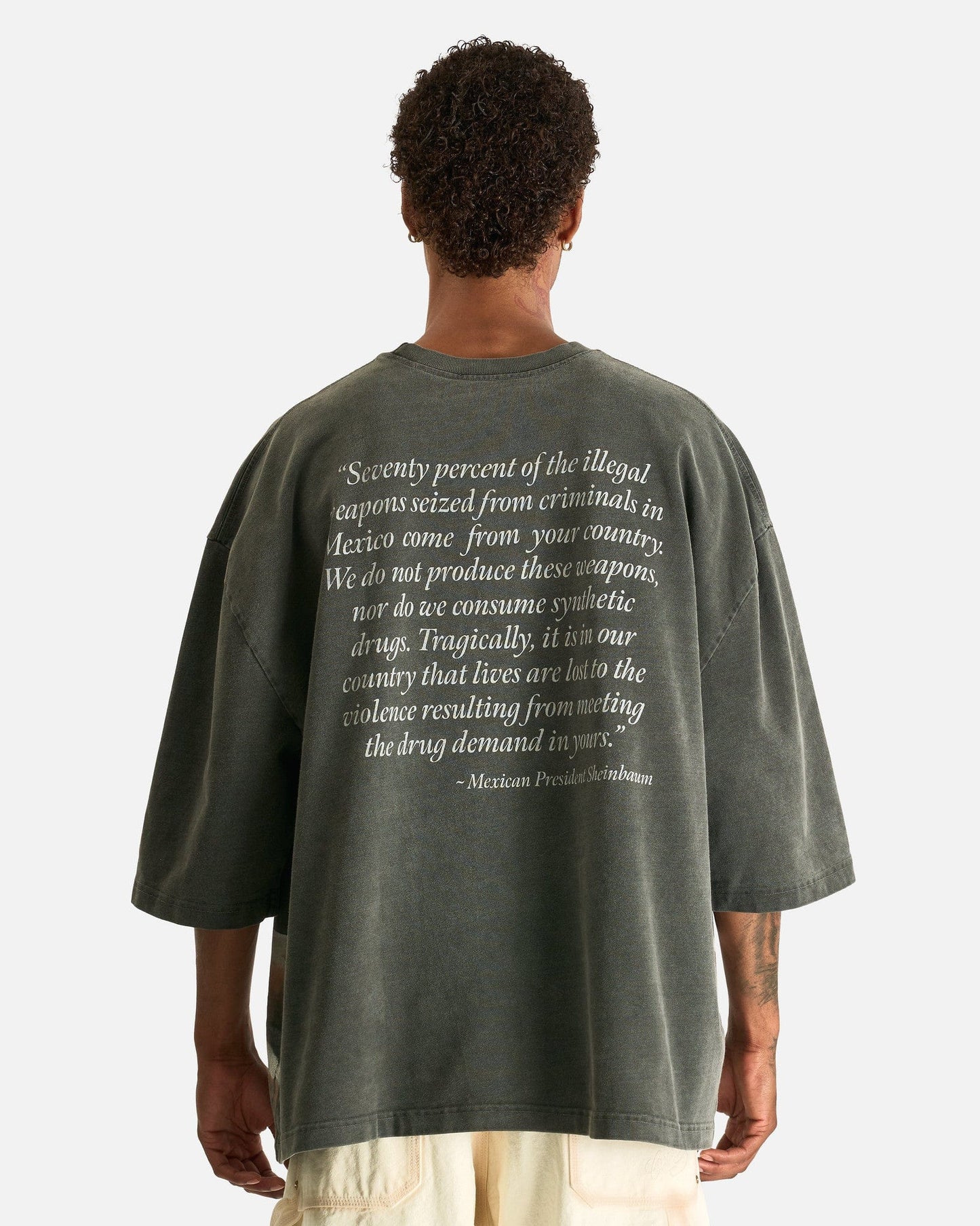 Willy Chavarria Men's Shirts Ski America in Black