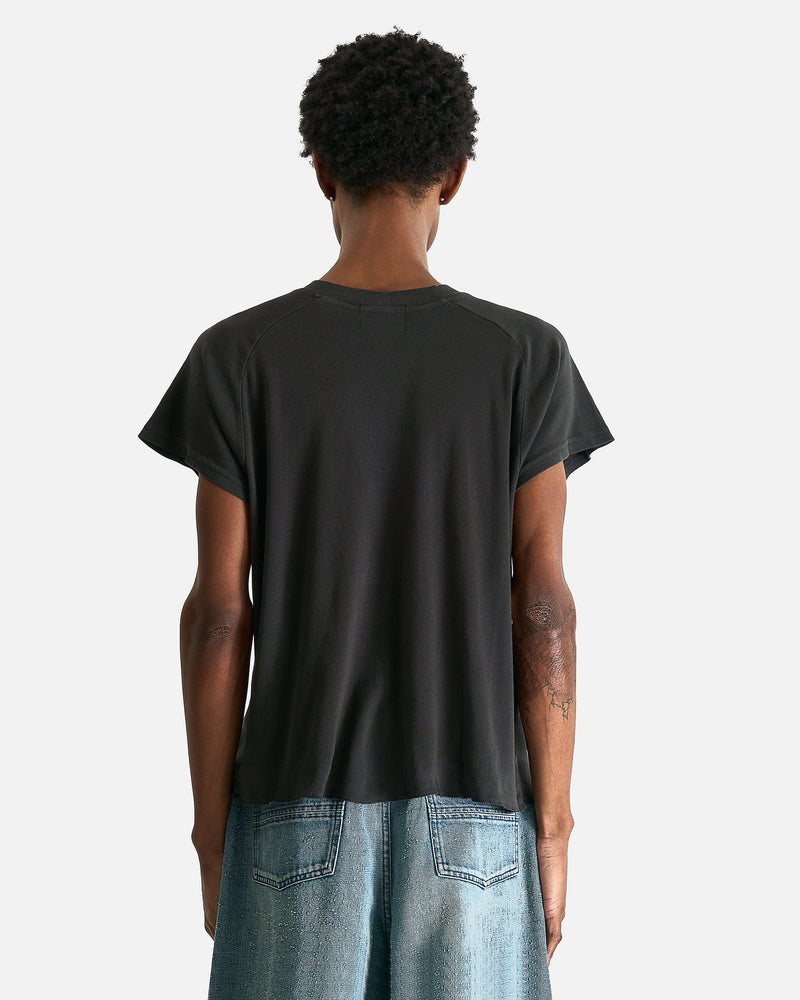 Enfants Riches Deprimes Men's T-Shirts Slave Girl Raglan T-Shirt in Faded Black
