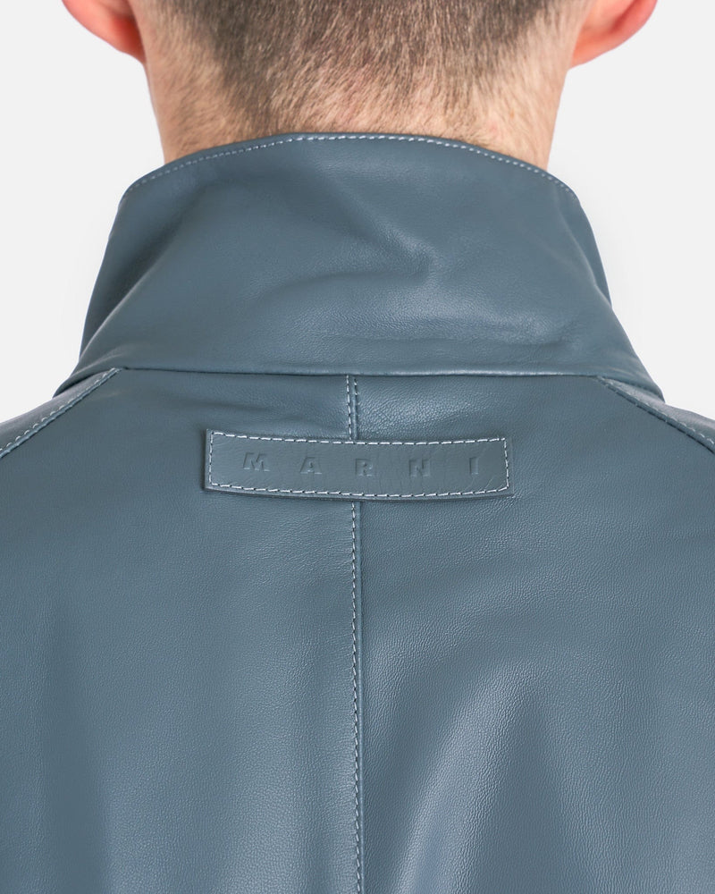 Marni Men's Jackets Sleek Natural Nappa Jacket in Truffle