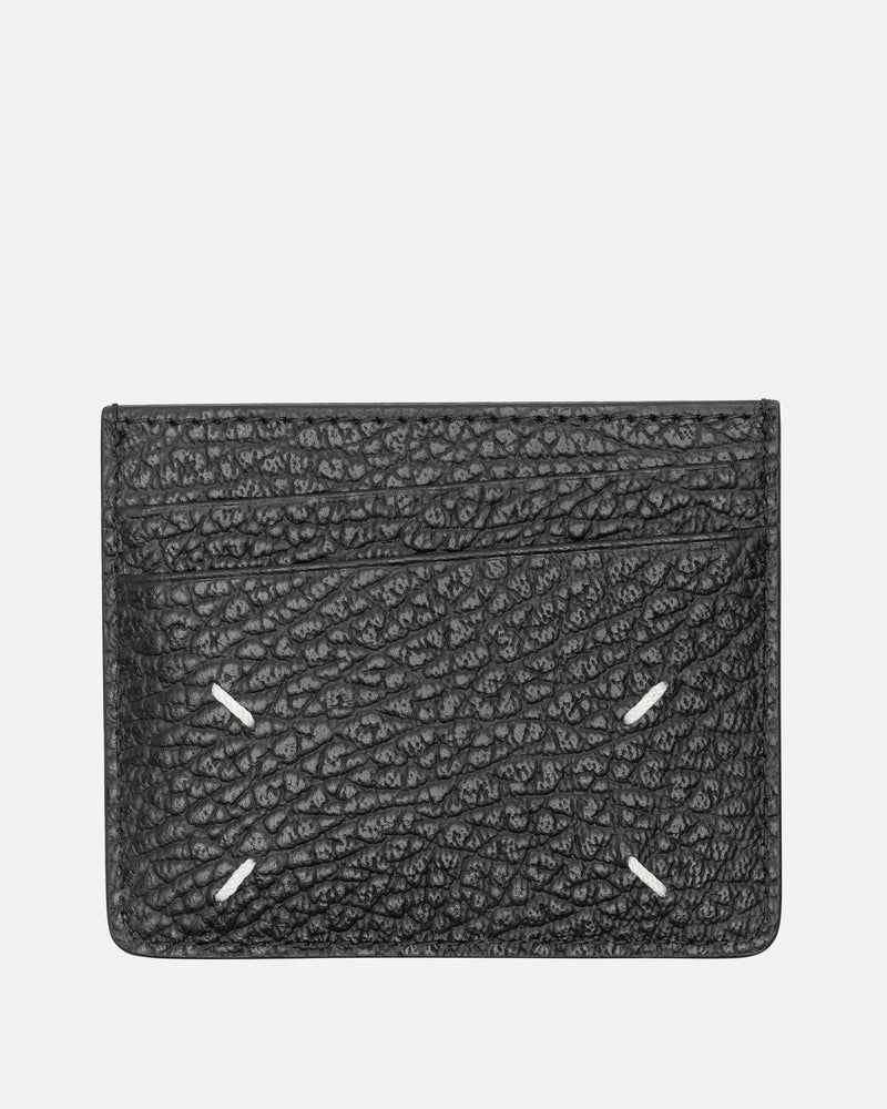 Maison Margiela Leather Goods O/S Slim Card 6cc Holder in Black