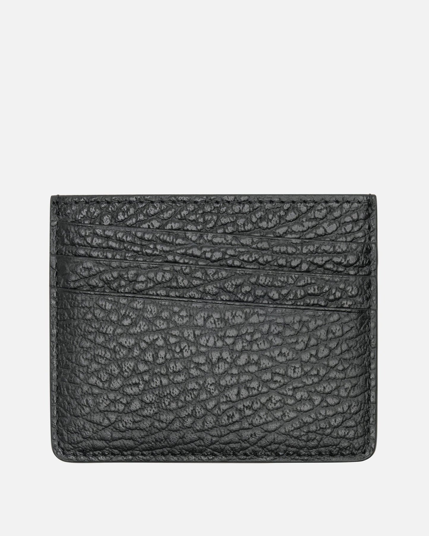 Maison Margiela Leather Goods O/S Slim Card 6cc Holder in Black