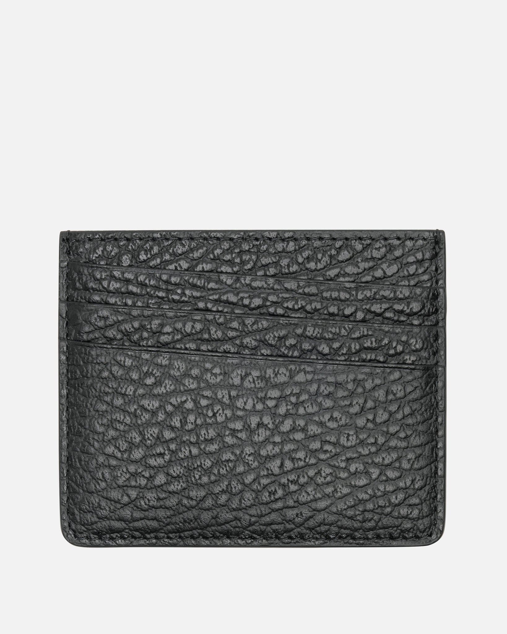 Maison Margiela Leather Goods O/S Slim Card 6cc Holder in Black