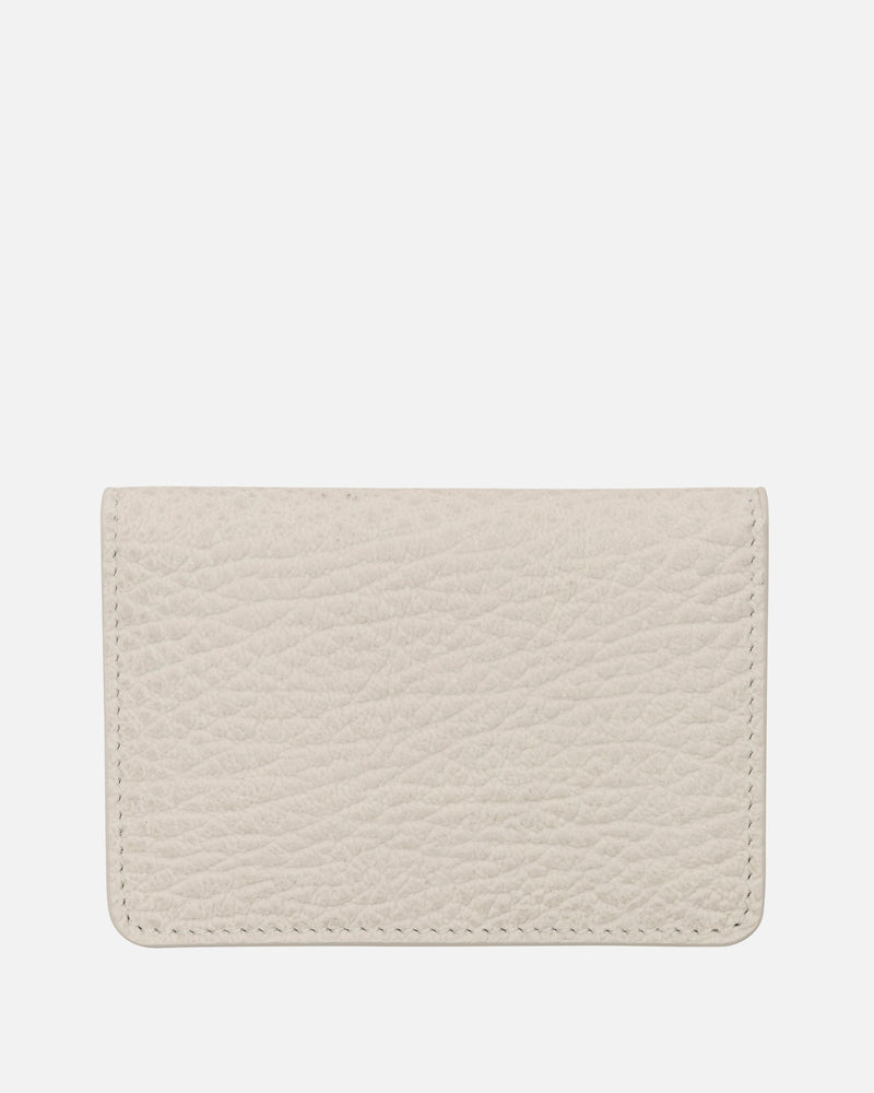 Maison Margiela Leather Goods O/S Slim Card Holder in Greige