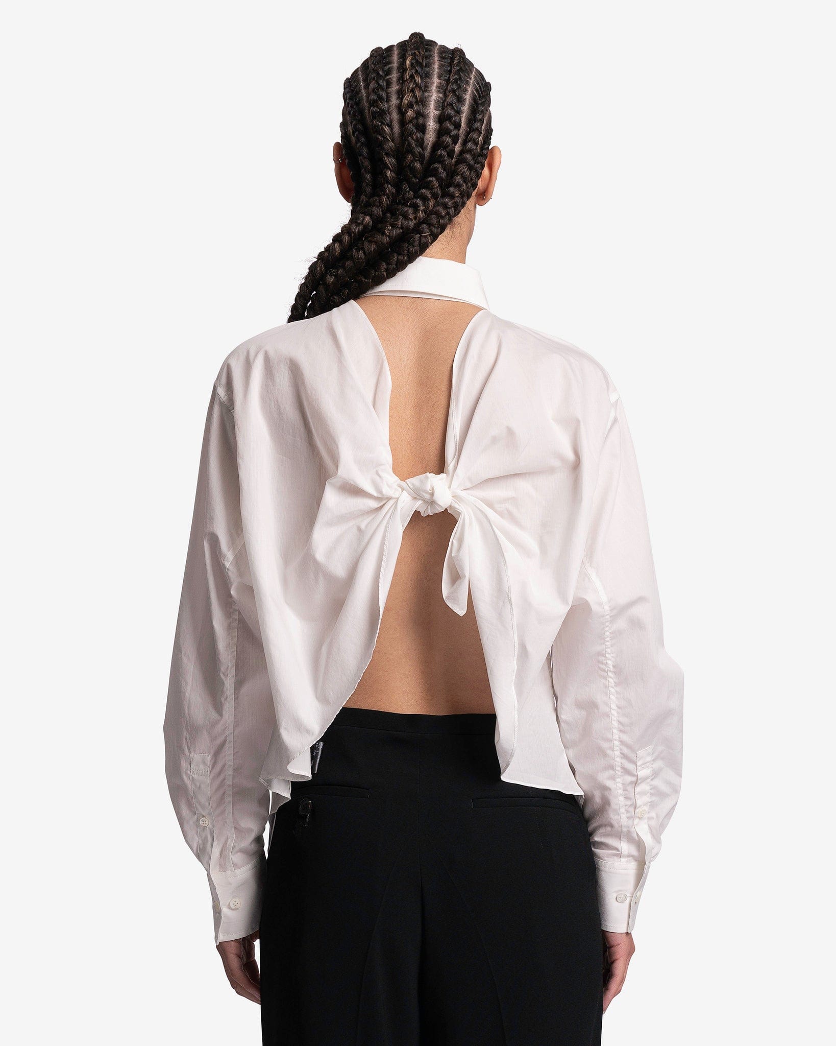 Undercover Women Tops Slit Detail Button-Up in White