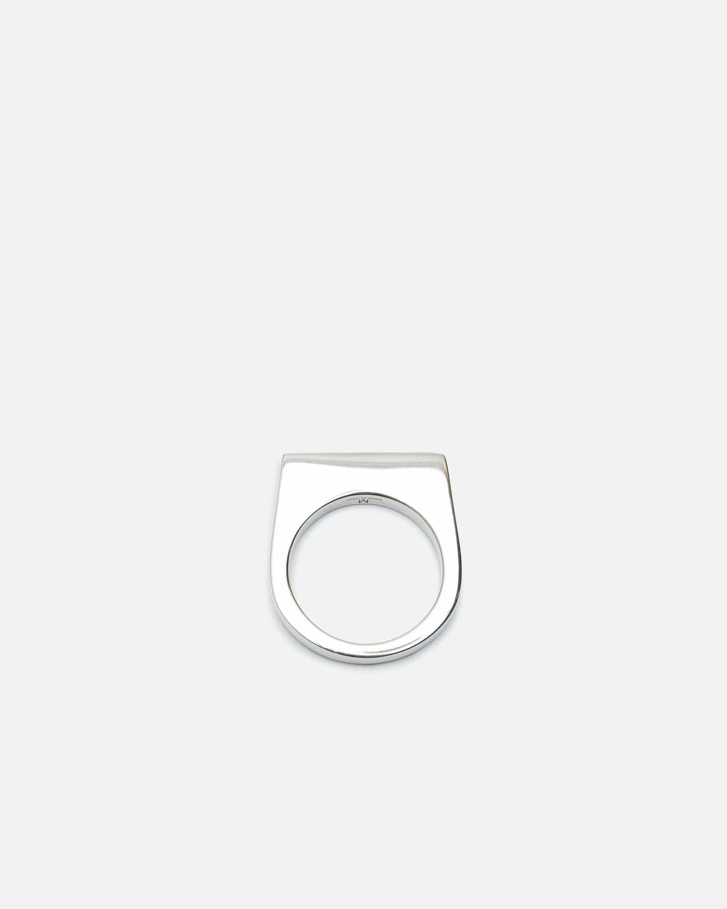 Dries Van Noten Jewelry M Small Signet Ring in Ivory