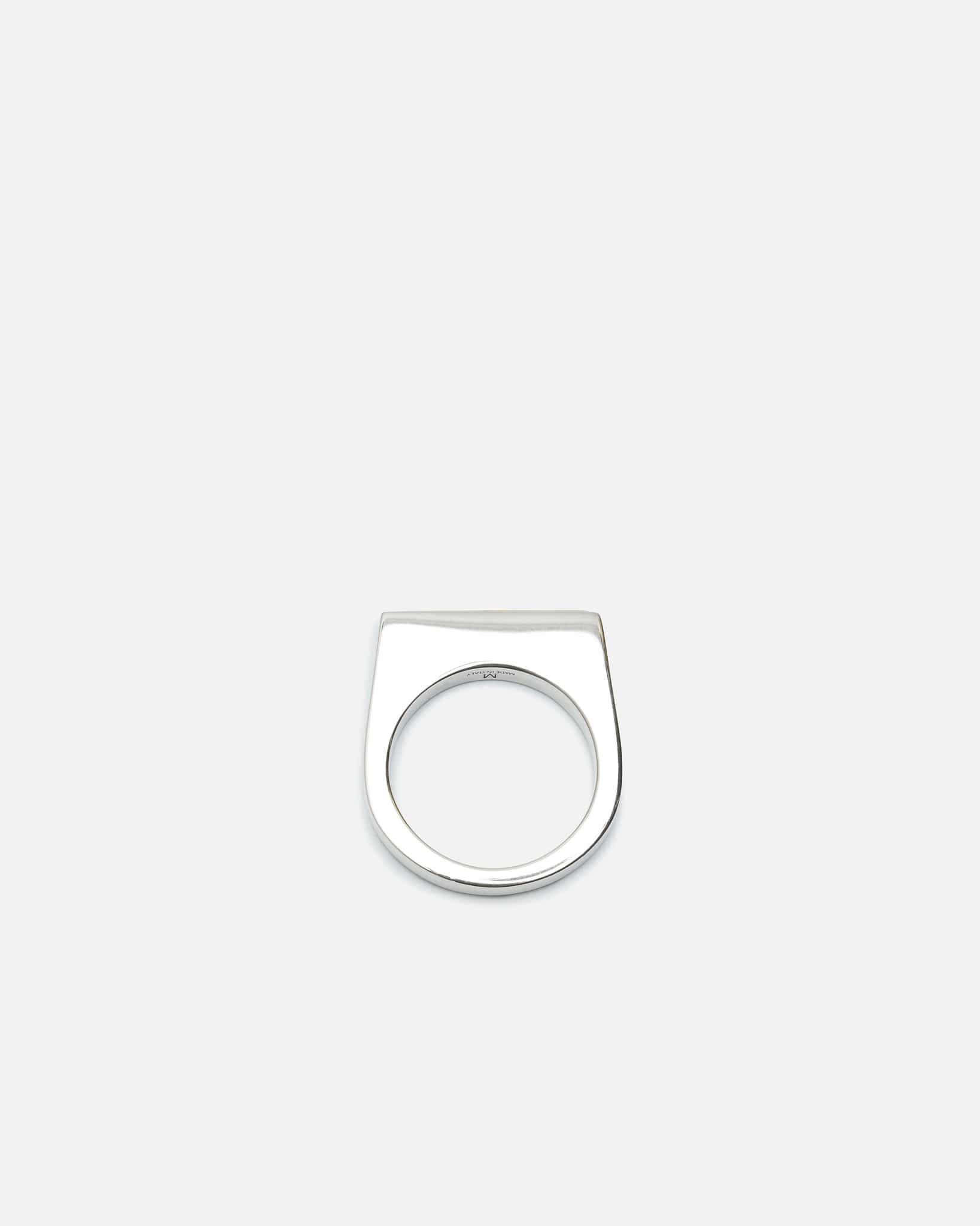 Dries Van Noten Jewelry M Small Signet Ring in Ivory