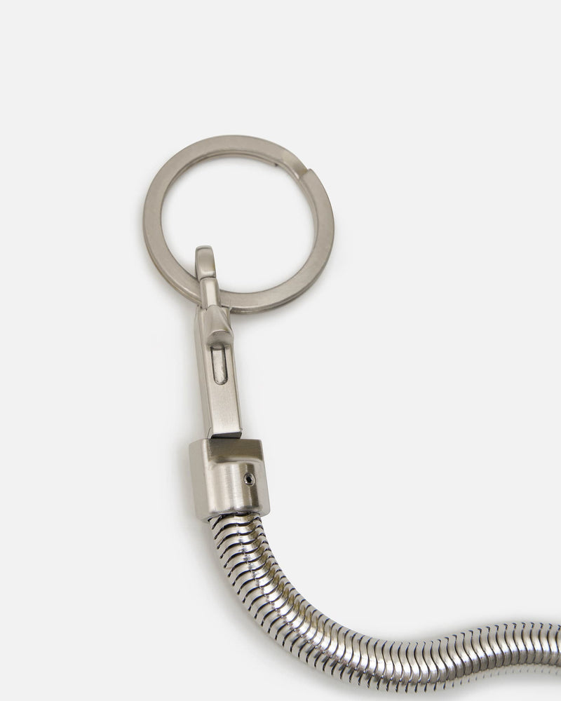 Rick Owens Home Goods OS Snake Keychain in Palladio