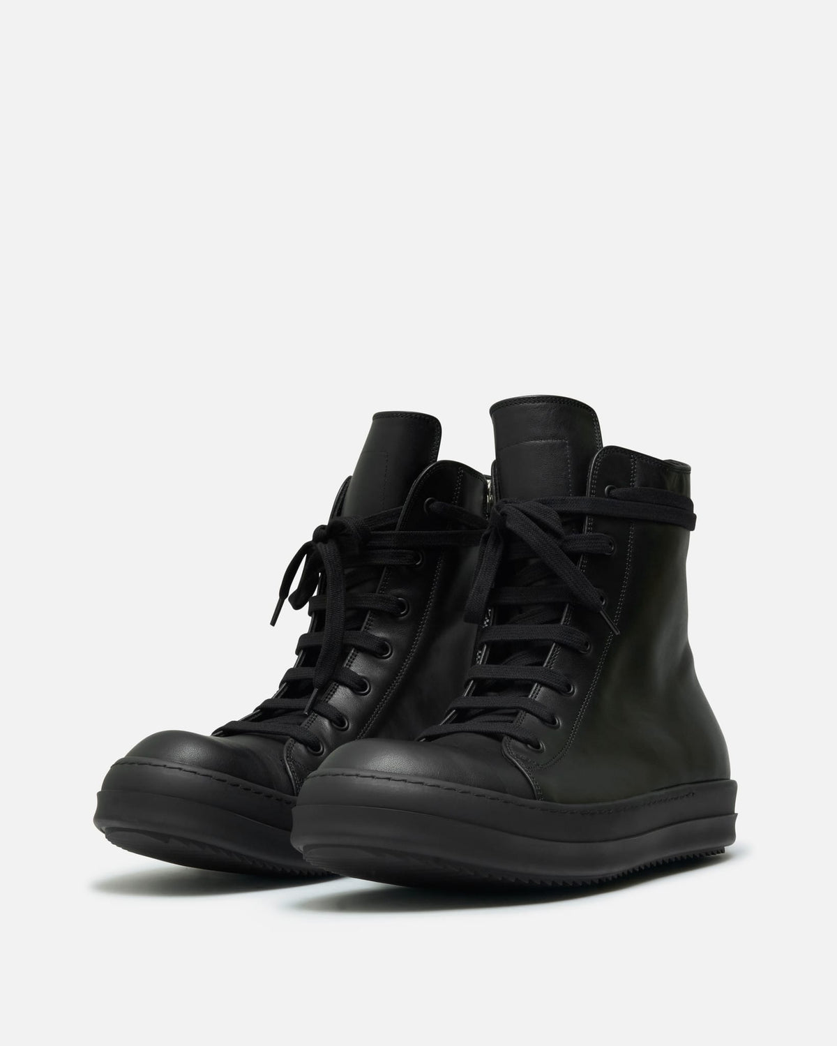 Rick Owens Men's Sneakers Sneakers in All Black