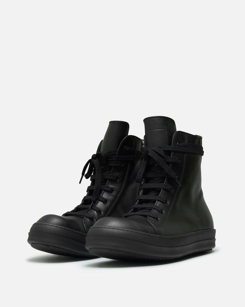 Rick Owens Men's Sneakers Sneakers in All Black