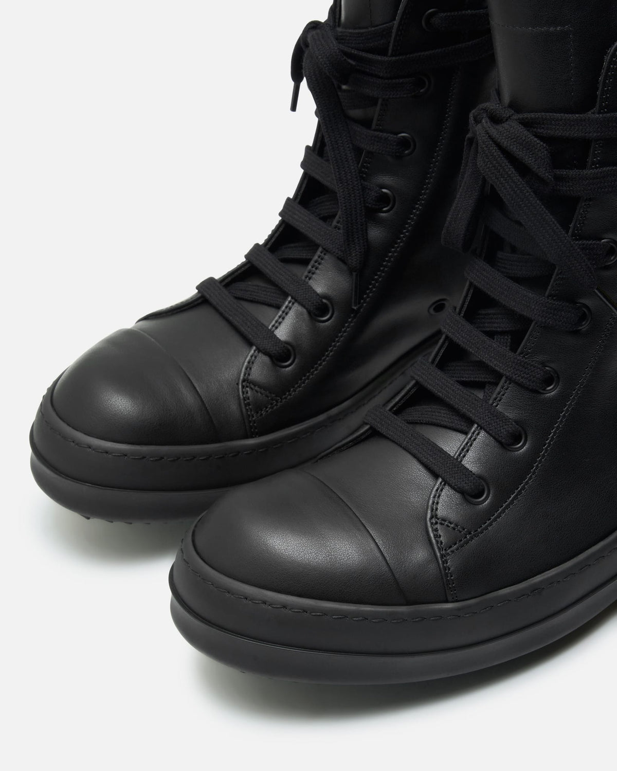 Rick Owens Men's Sneakers Sneakers in All Black