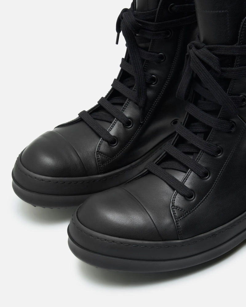 Rick Owens Men's Sneakers Sneakers in All Black