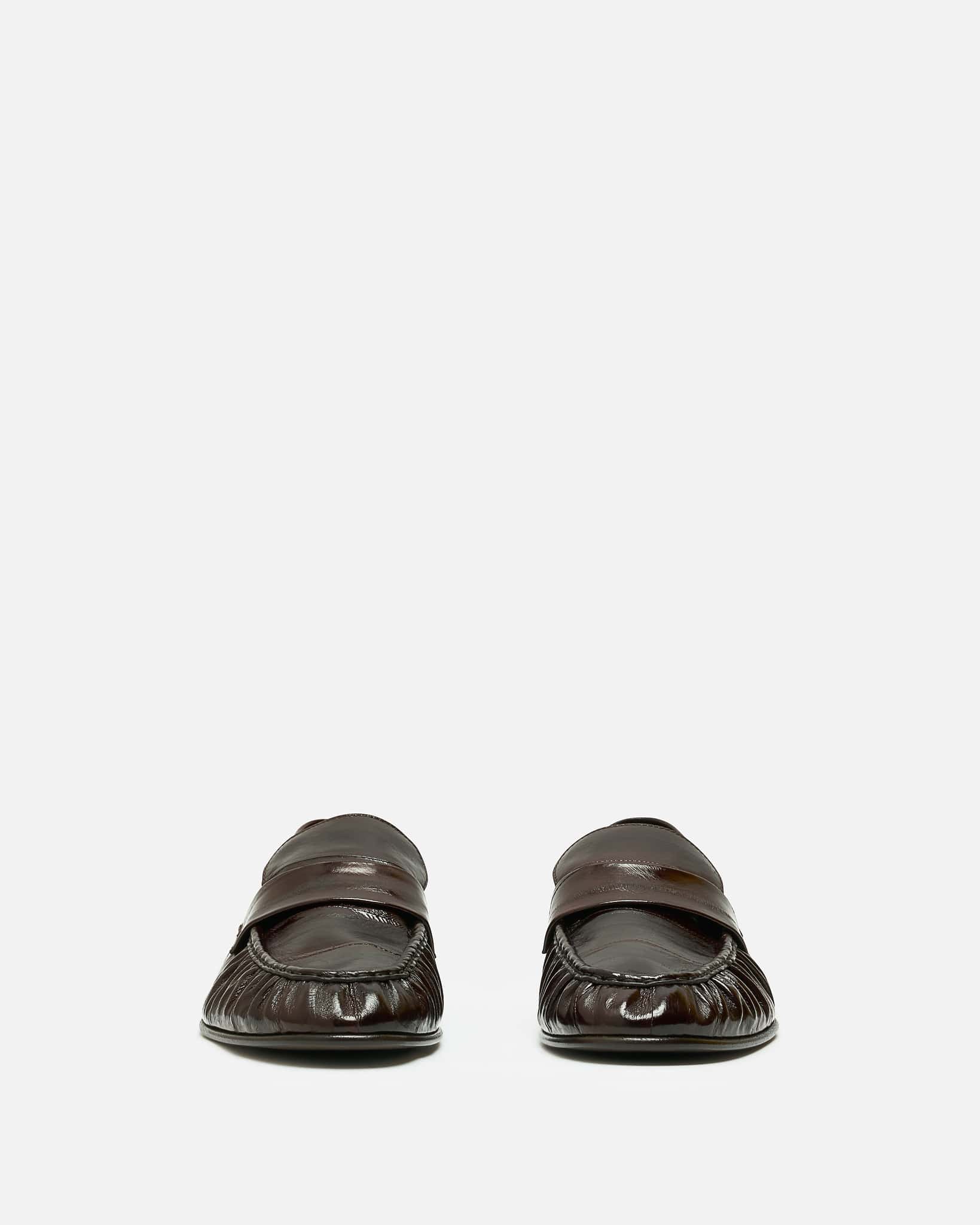 The Row Men's Shoes Soft Loafer in Brown