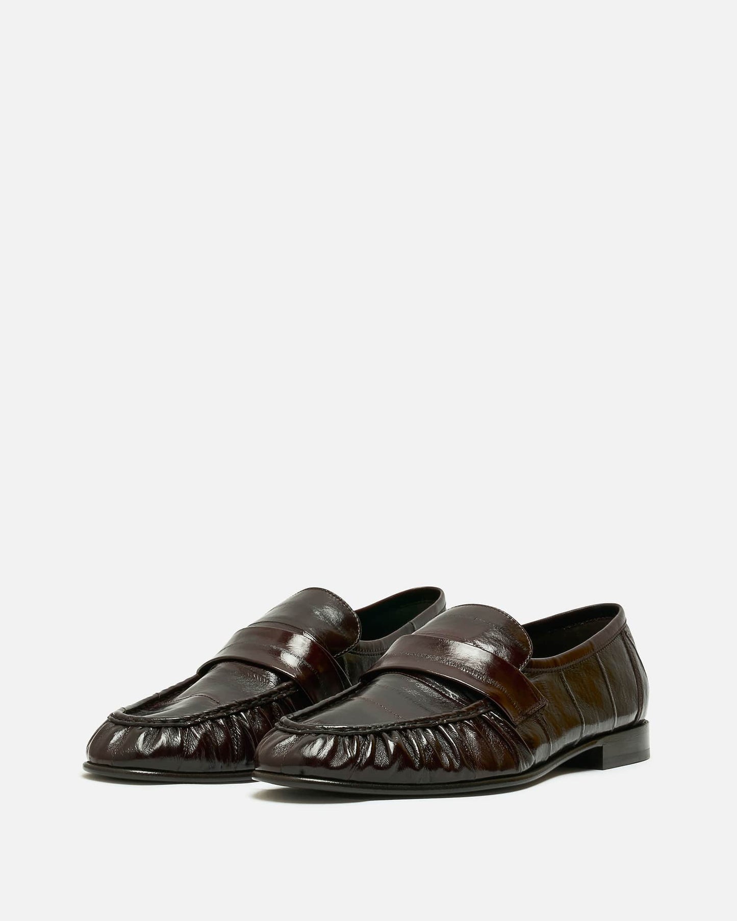 The Row Men's Shoes Soft Loafer in Brown