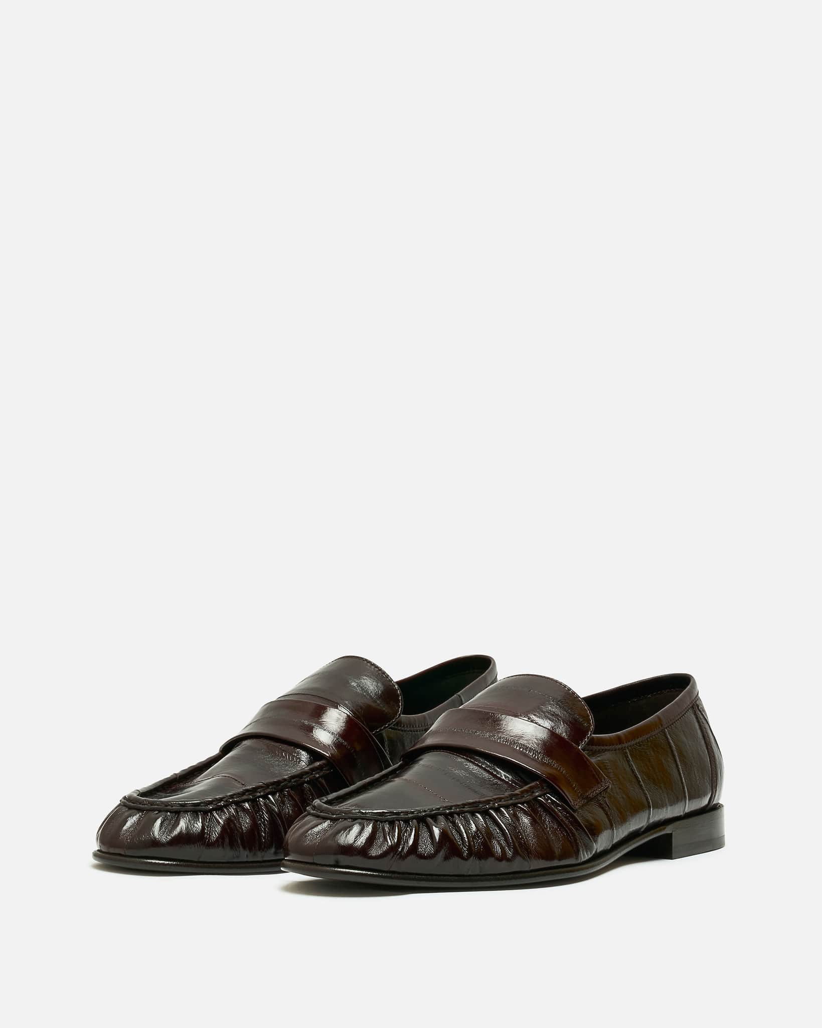 The Row Men's Shoes Soft Loafer in Brown