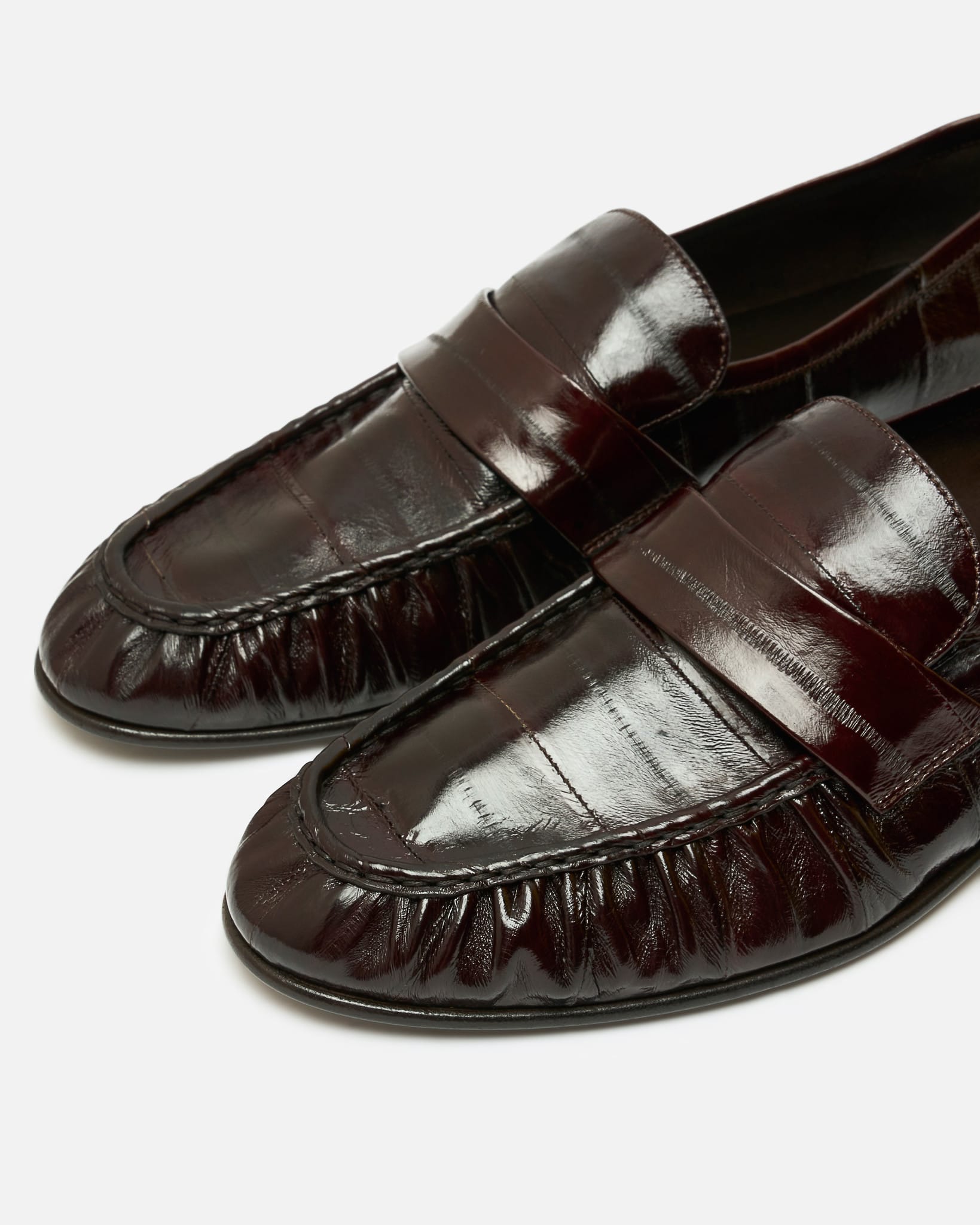 The Row Men's Shoes Soft Loafer in Brown