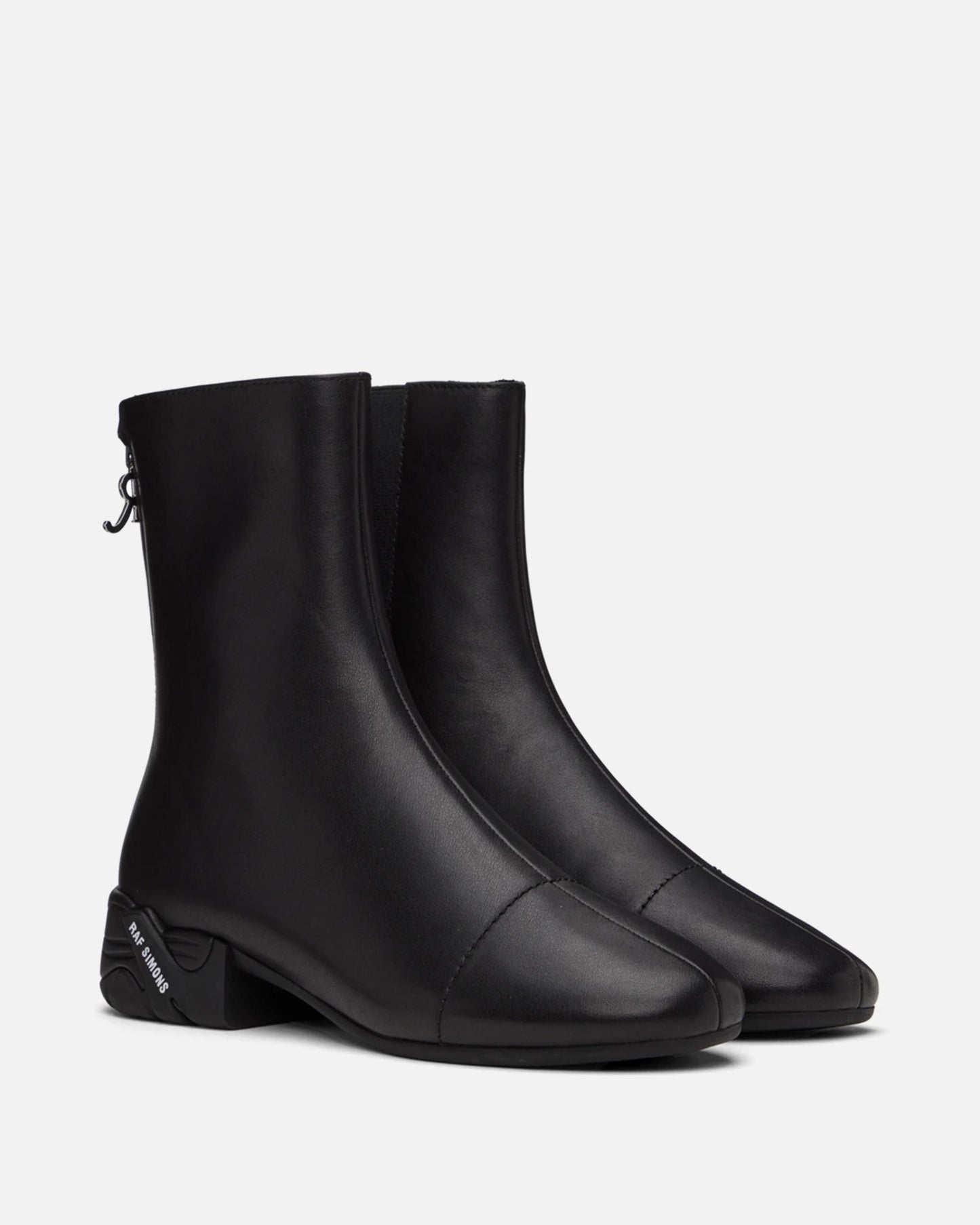 Raf Simons Men's Sneakers Solaris High in Black