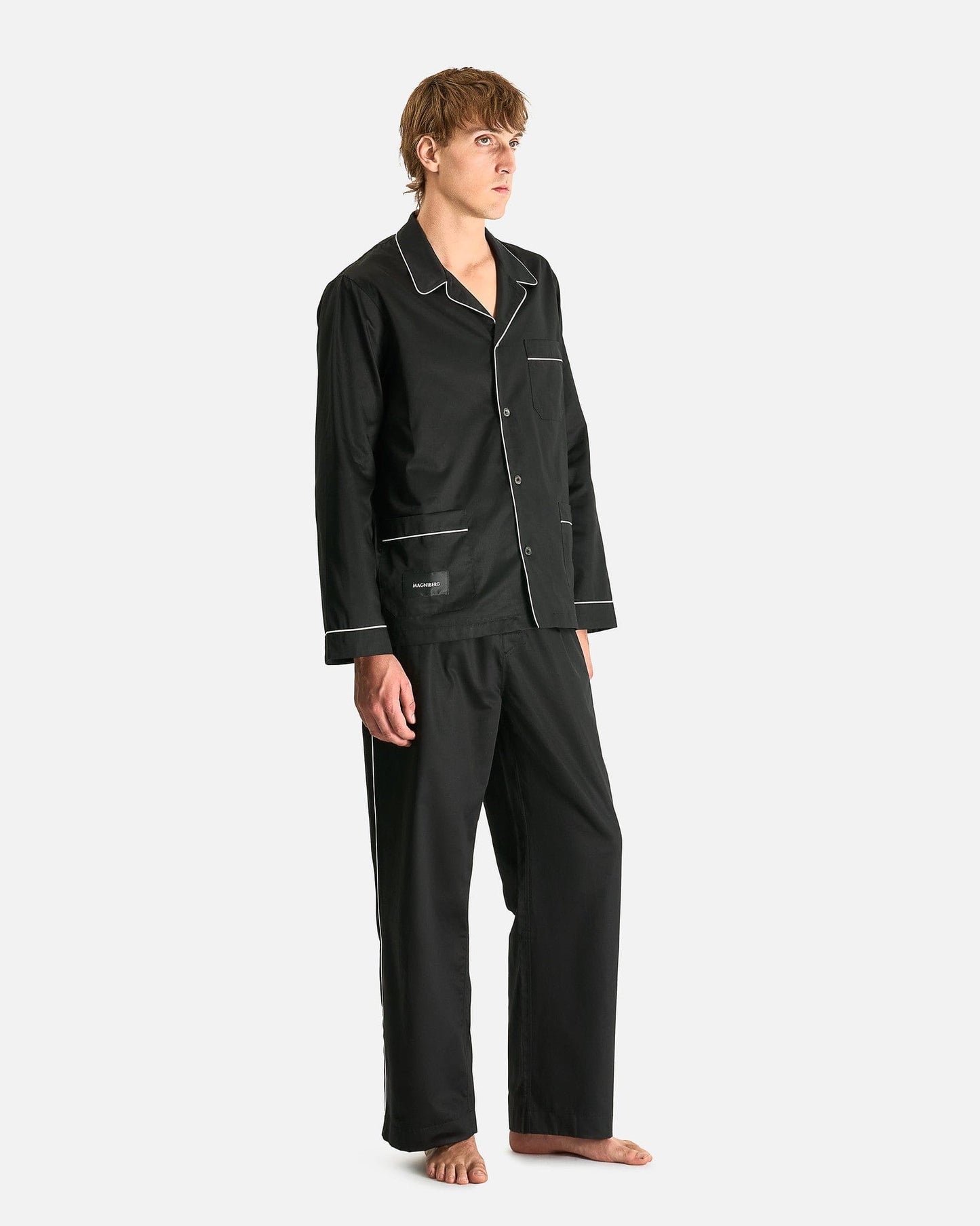 Magniberg Men's Shirts Sorbetto Shirt in Black