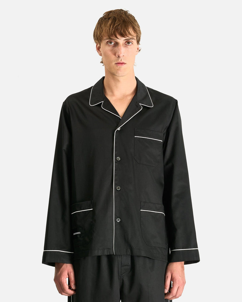 Magniberg Men's Shirts Sorbetto Shirt in Black